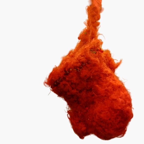 Mittens Christmas Ornament Handknit Rustic Cabin Lodge Farmhouse - Picture 3 of 4